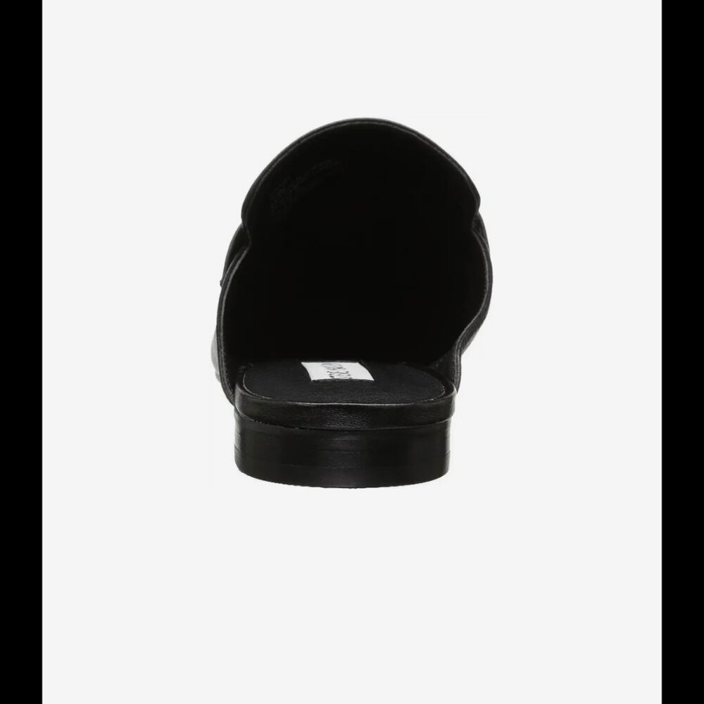 Steve Madden Kandi Black Leather Slip-On Mule - Size 8.5 - Picture 4 of 10